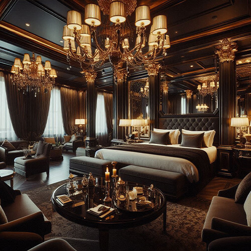 Royal twin bed family room